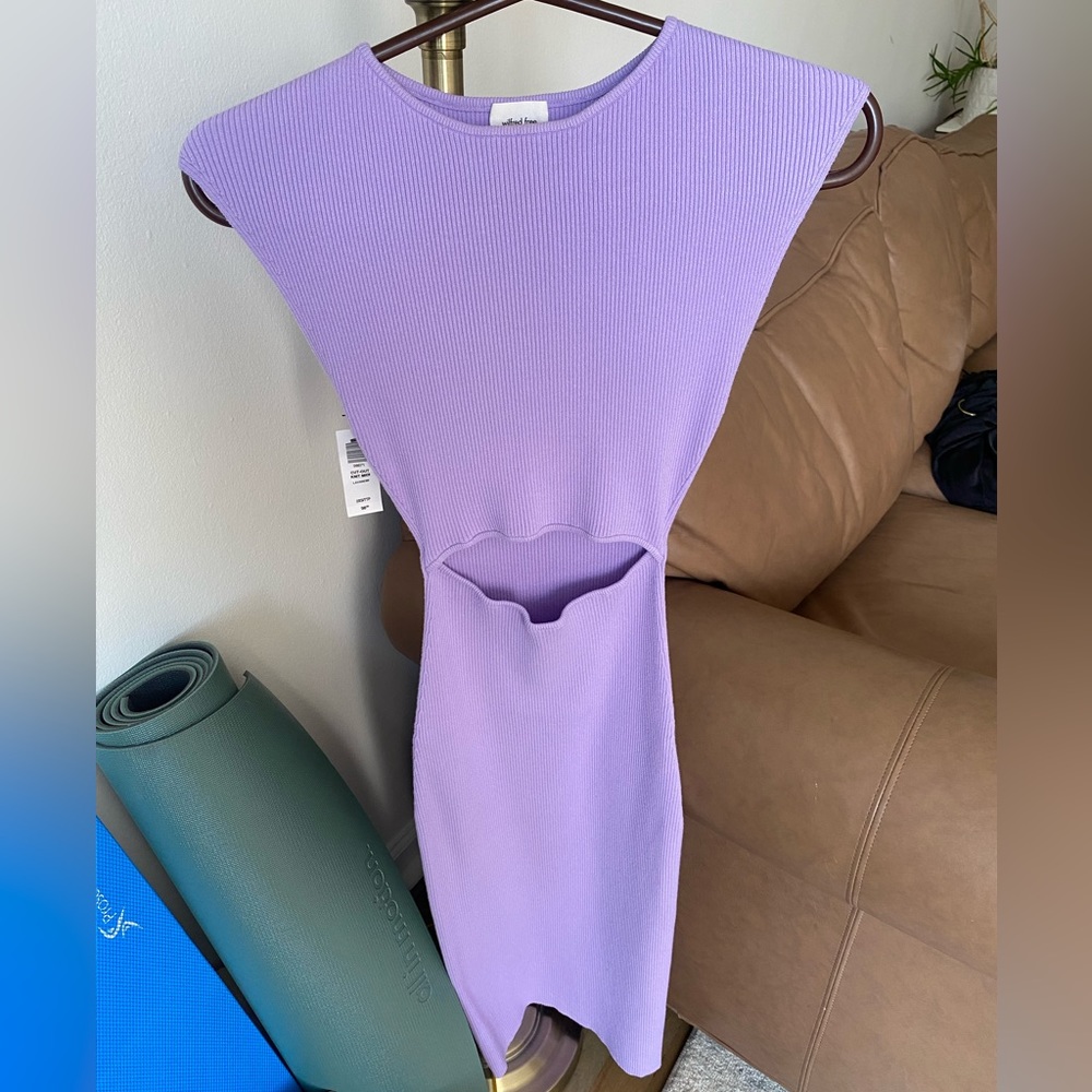 Aritizia: cut out midi dress